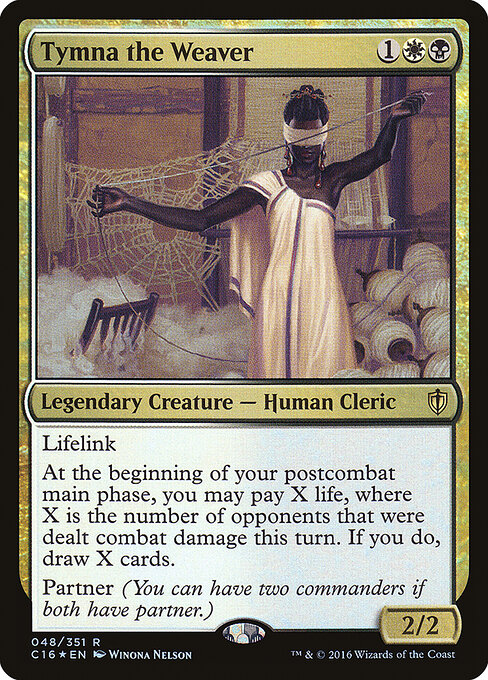 Carta de Magic: Tymna the Weaver